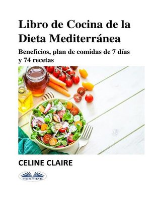cover image of Libro De Cocina De La Dieta Mediterránea